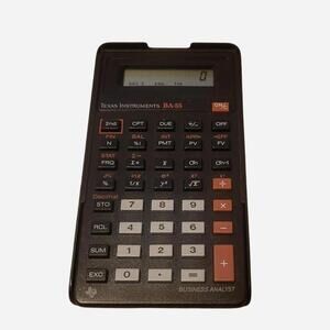 Texas Instruments BA-35 Business Analyst calculator